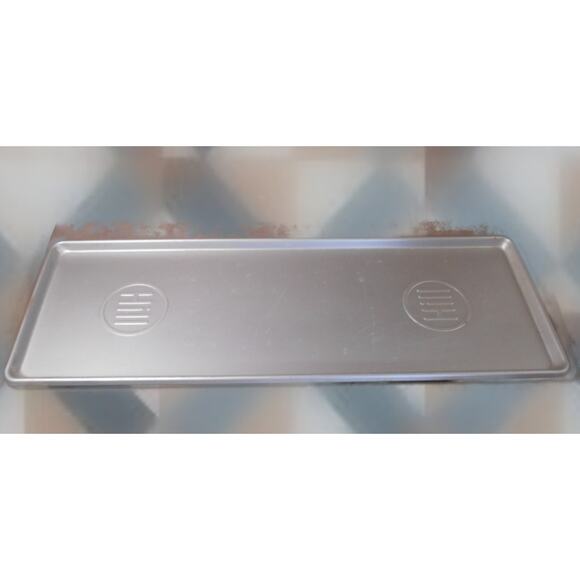 Antique HILL Aluminum Deli Case Display Tray # 2 30" X 10.5" Butcher Bakery - Picture 1 of 10